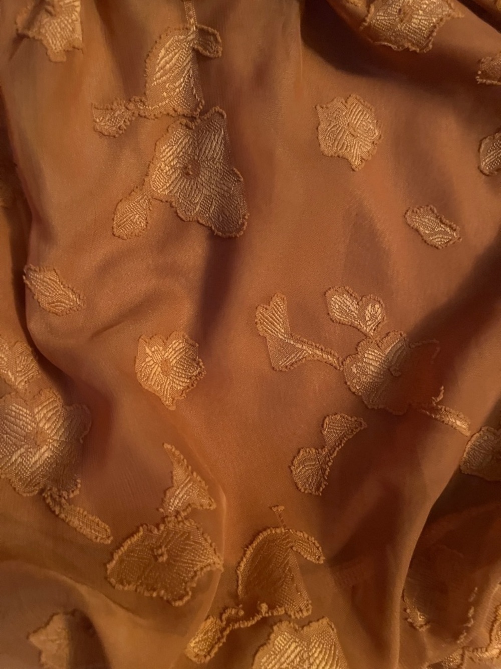 A. Calvin Flying Tomato Women's Rust Brown Off-Shoulder Top - Picture 4 of 4